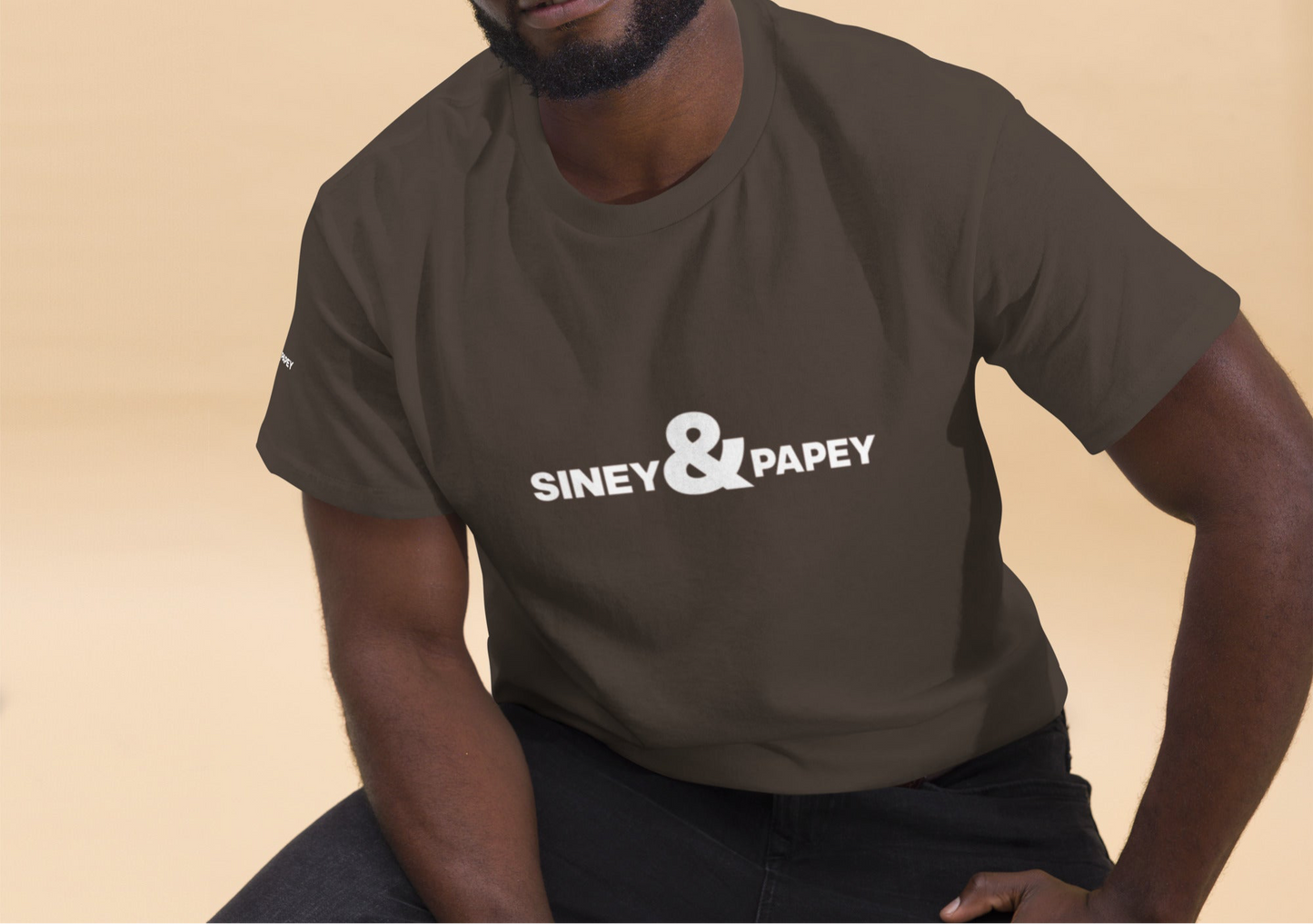 Camiseta clásica para hombres , camiseta de nueva marca
