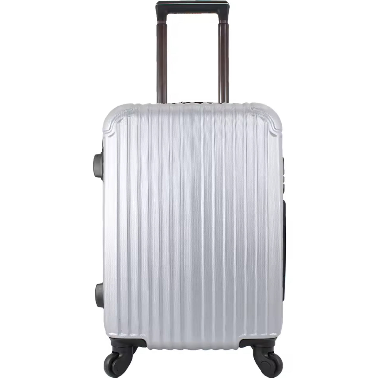 Maleta Avión Equipaje de Mano Viaje Cabina Trolley ABS Rígida 4 Ruedas Maleta de cabina rigida con asa telescopica 55x35x20CM