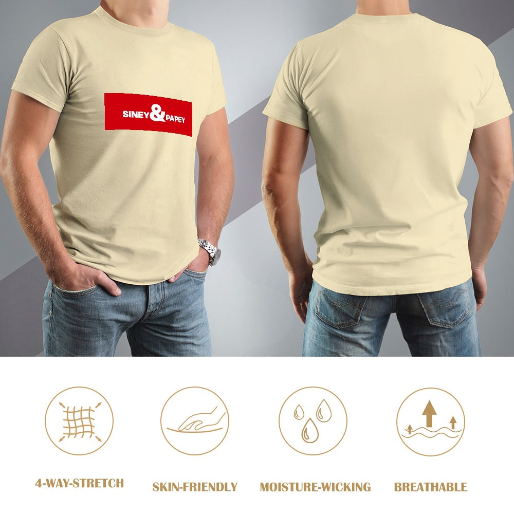 Camiseta de hombre 100% algodón