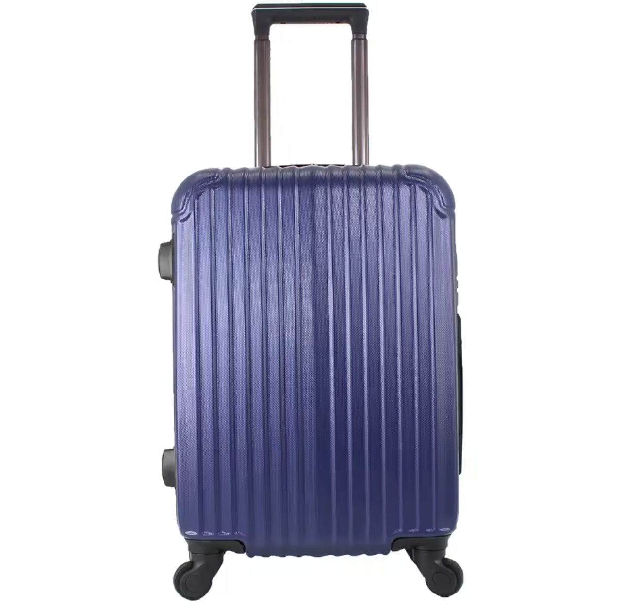 Maleta Avión Equipaje de Mano Viaje Cabina Trolley ABS Rígida 4 Ruedas Maleta de cabina rigida con asa telescopica 55x35x20CM