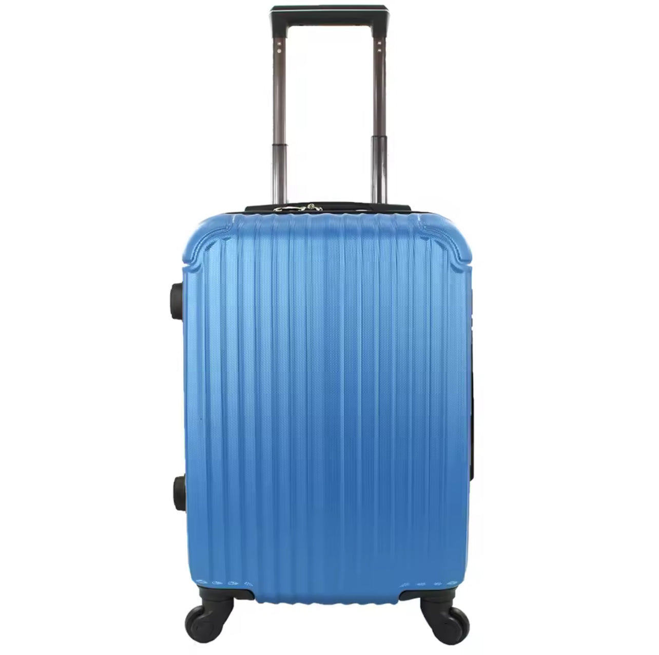 Maleta Avión Equipaje de Mano Viaje Cabina Trolley ABS Rígida 4 Ruedas Maleta de cabina rigida con asa telescopica 55x35x20CM