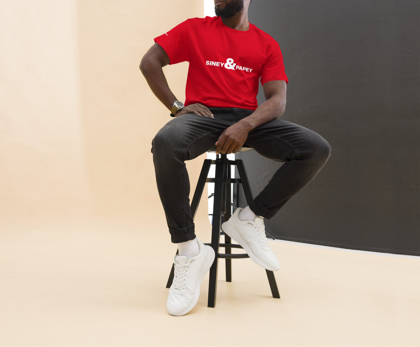 Camiseta clásica para hombres , camiseta de nueva marca