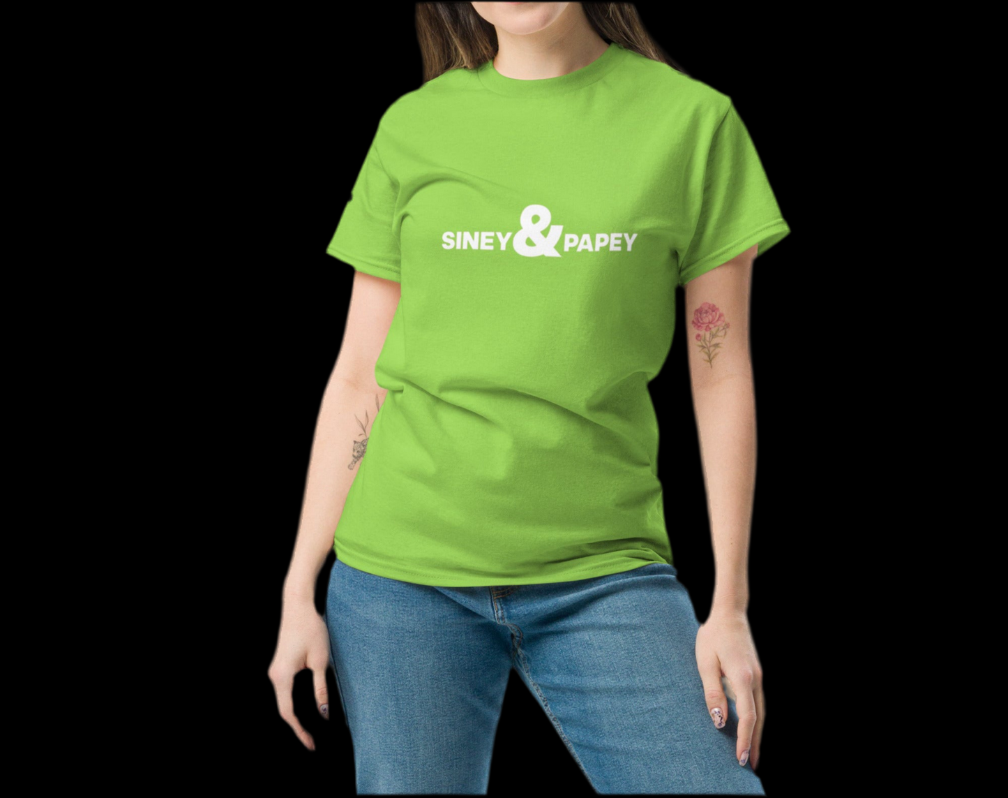 Camiseta clásica de marca para mujer