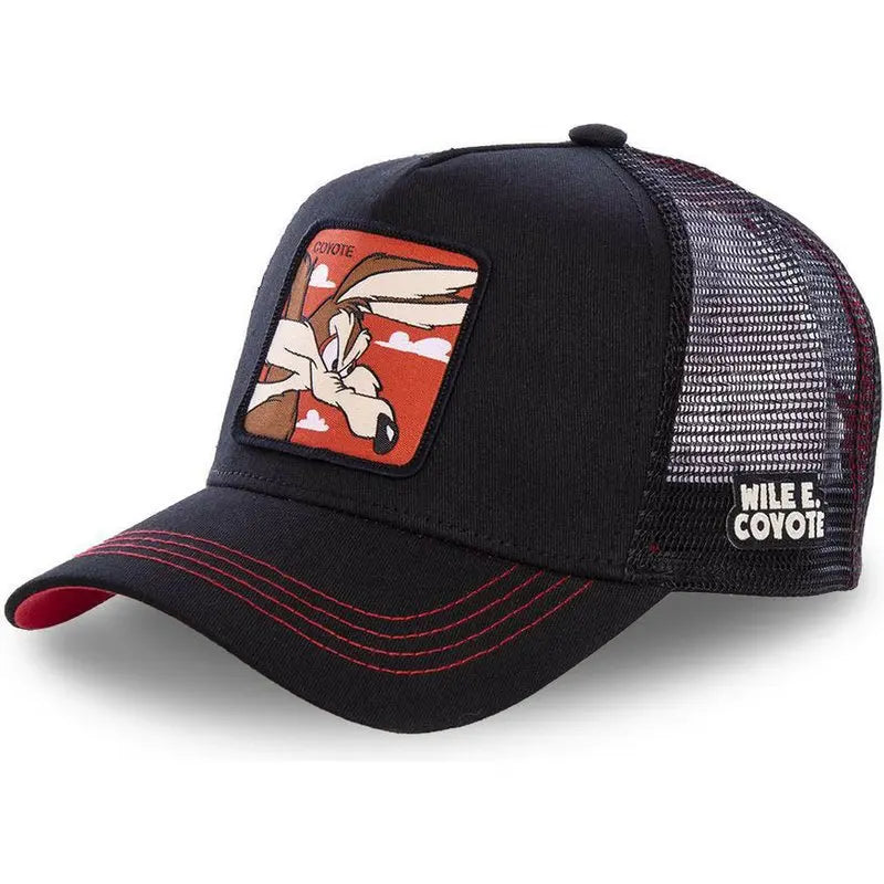 Gorra de béisbol de dibujos animados de moda