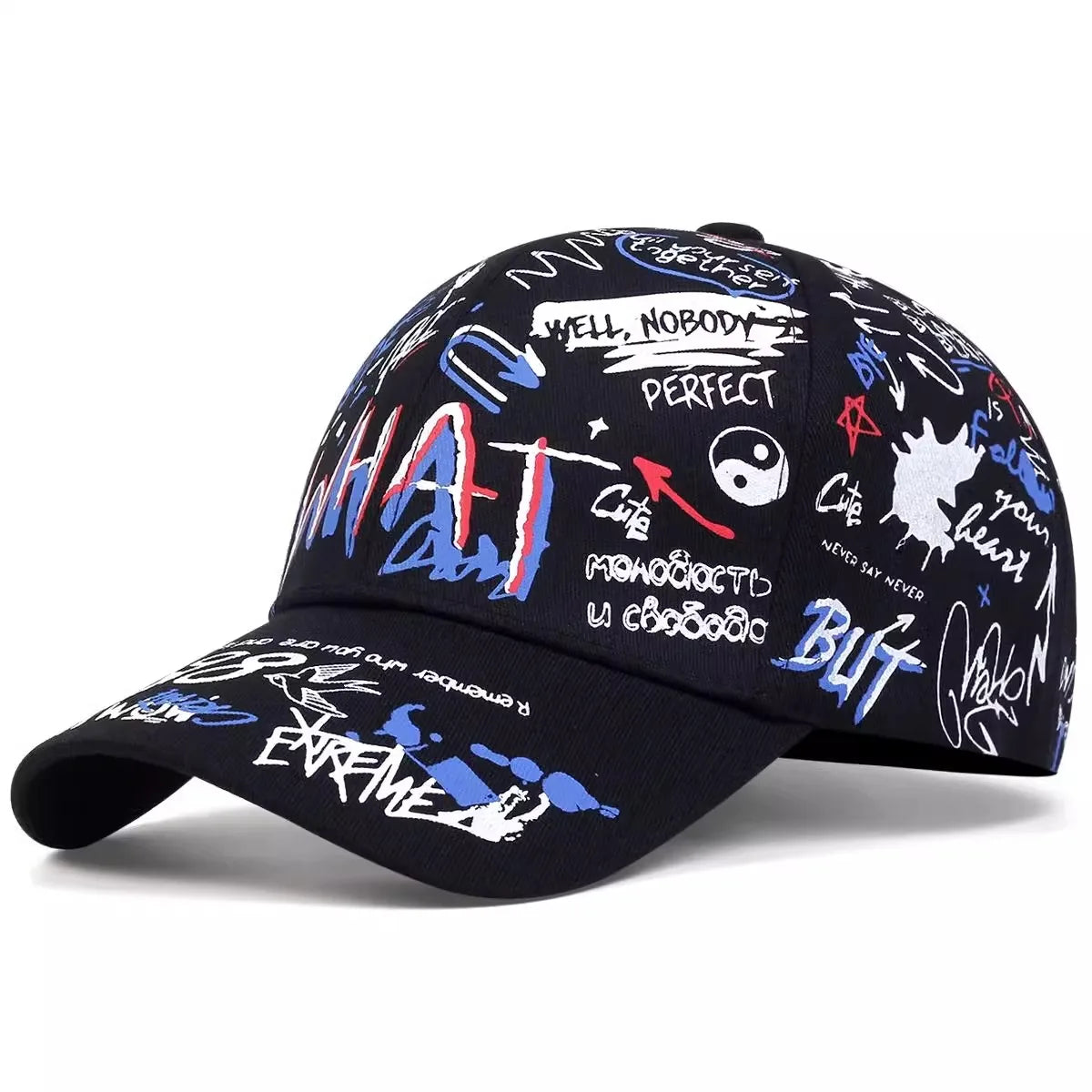 gorras de béisbol de tendencia de personalidad para hombres y mujeres