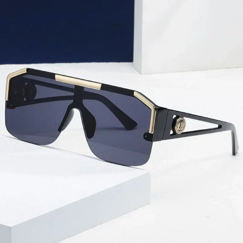 Gafas de sol cuadradas grandes de lujo 2025 para mujer