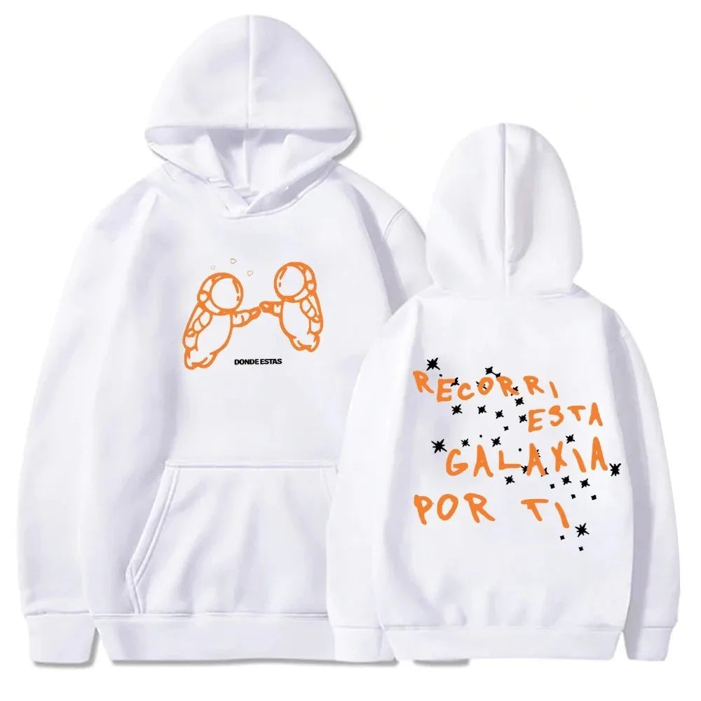 sudadera con capucha para mujer estampado
