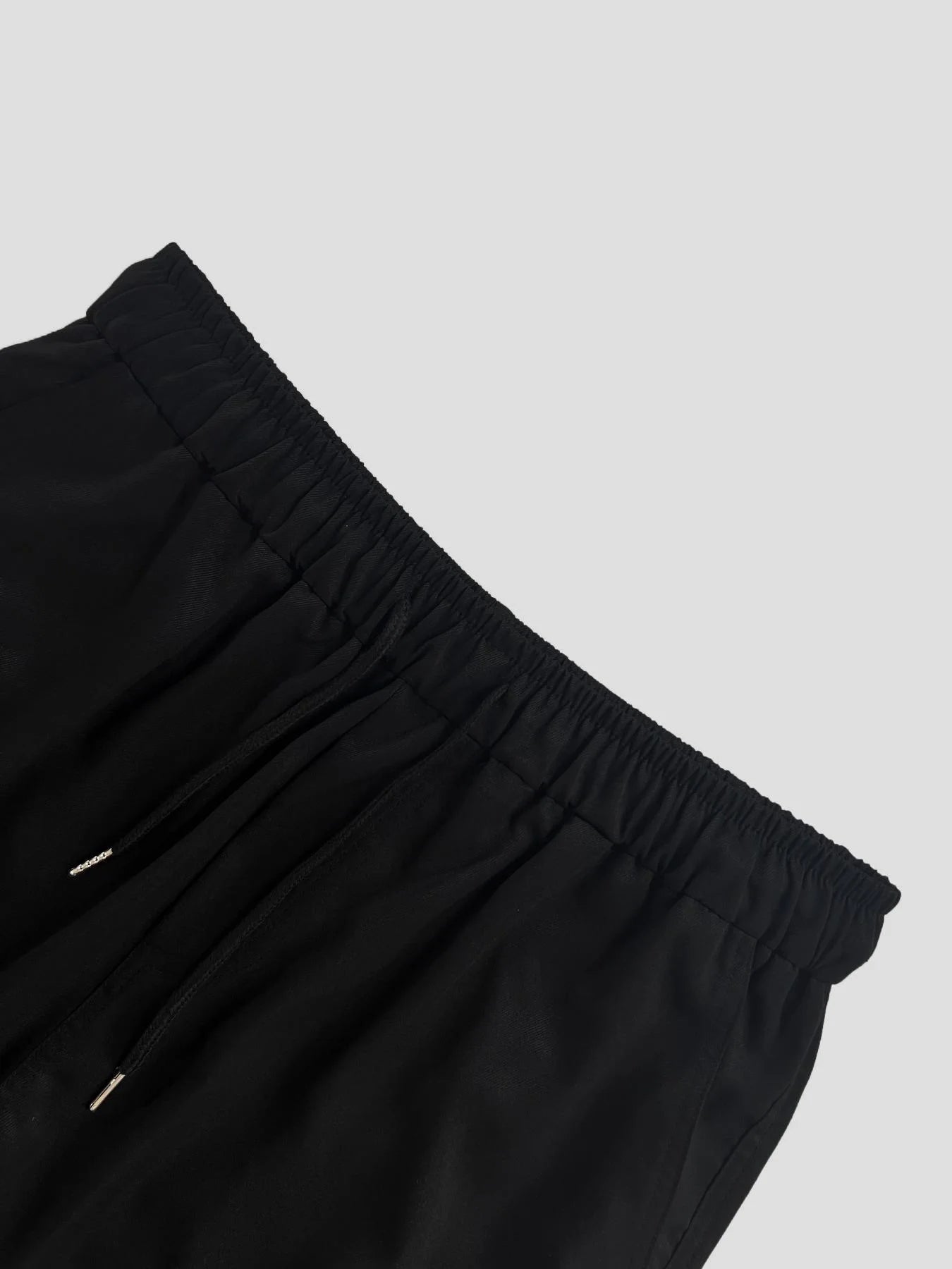 Pantalones cargo con cordón en la cintura para hombre, pantalones de pierna recta cómodos e informales de ajuste regular para uso diario al aire libre, pantalones de moda para hombre