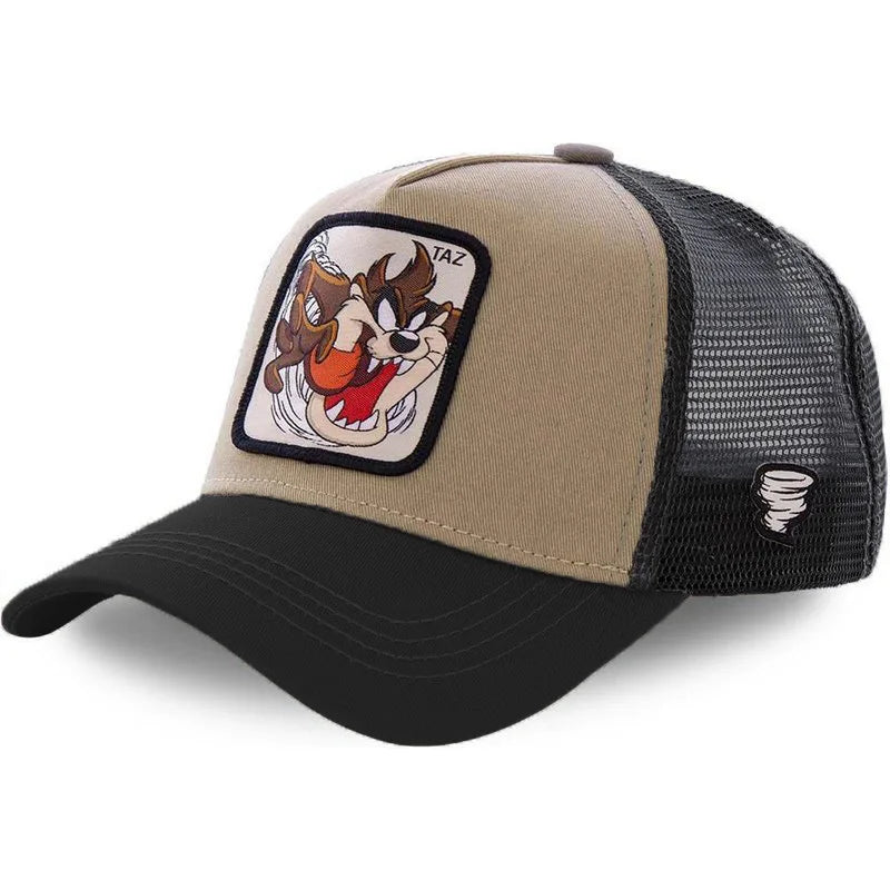 Gorra de béisbol de dibujos animados de moda