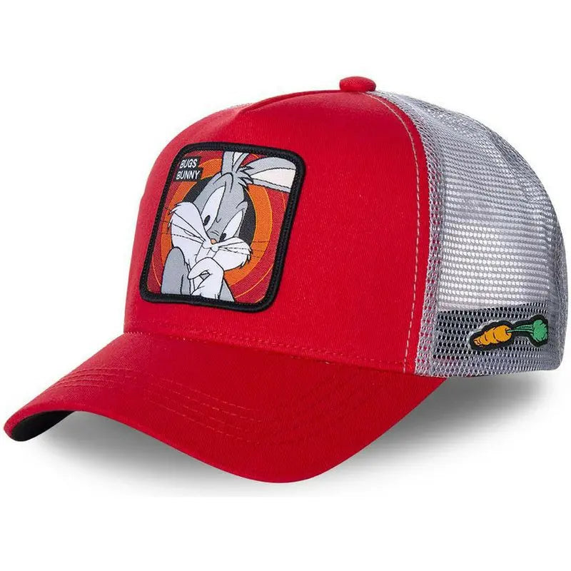 Gorra de béisbol de dibujos animados de moda