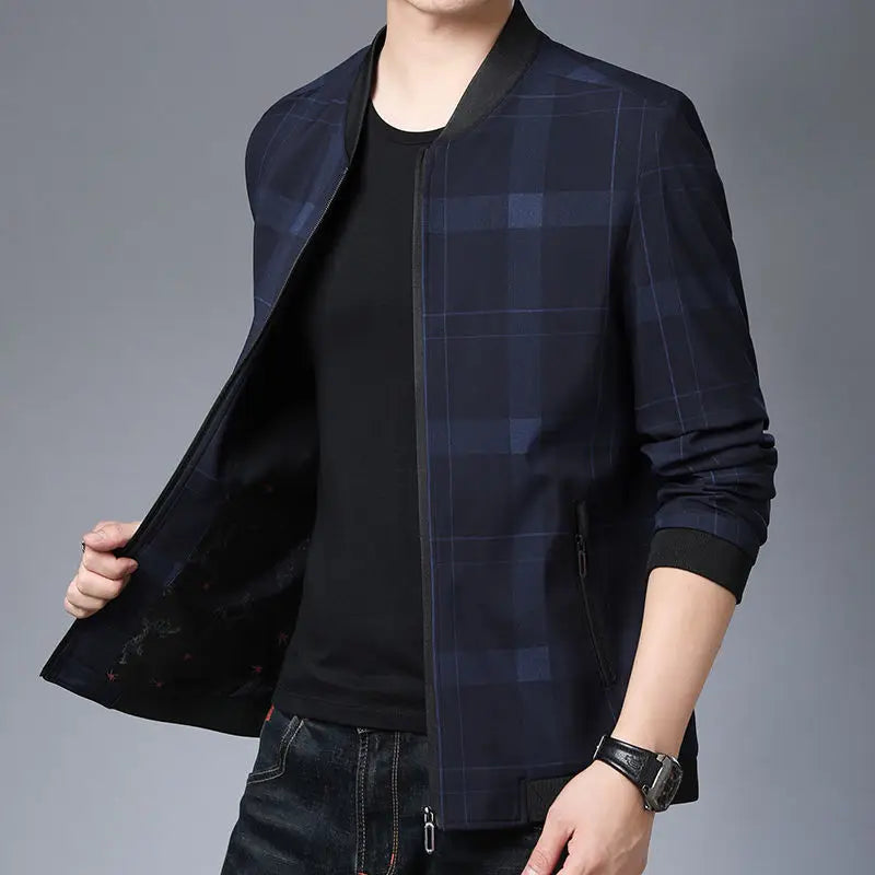 Chaqueta juvenil de moda para hombre, chaqueta de béisbol, Blazers para hombre