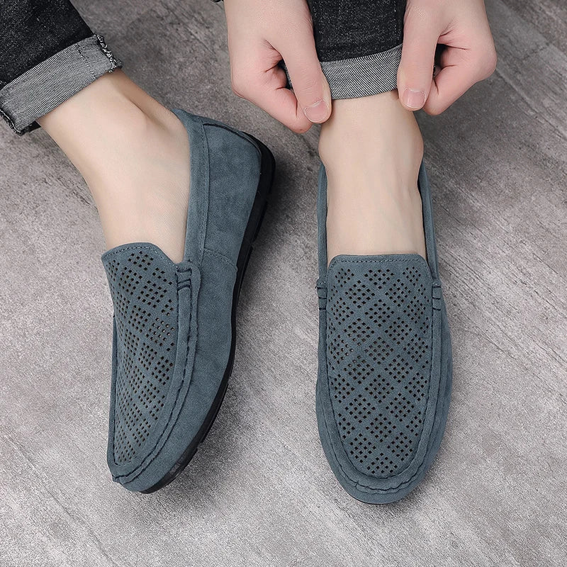 Chaussures décontractées pour hommes, respirantes, légères et polyvalentes, version coréenne de chaussures pour hommes, chaussures de sport à plateforme