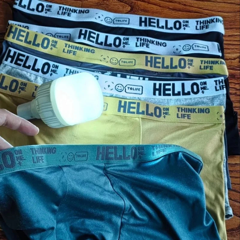 6 piezas de ropa interior para hombre, calzoncillos de algodón puro para hombre, calzoncillos tipo bóxer transpirables, cómodos y suaves