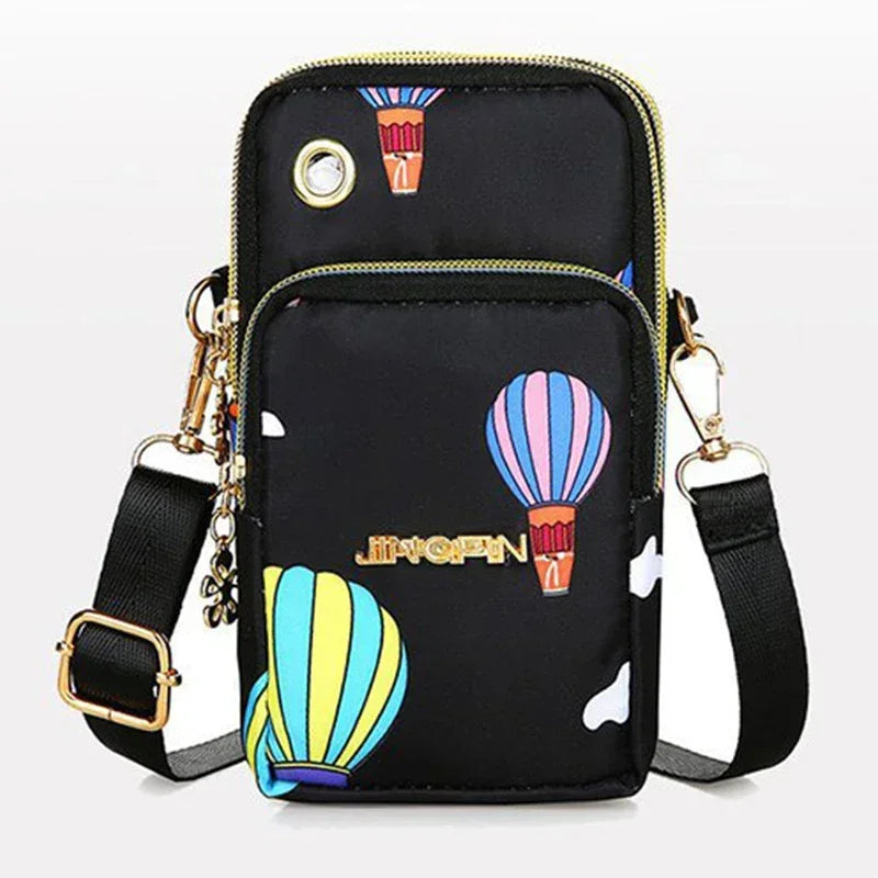 Bolso para teléfono móvil, minibolso de moda, monedero para colgar en el cuello