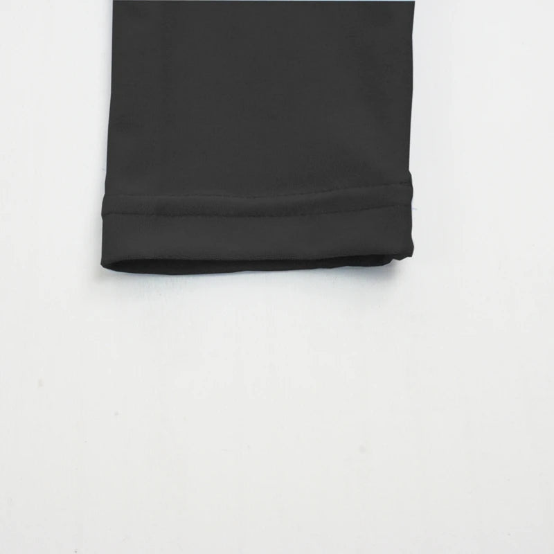 Conjunto de vestido para mujer, corto de manga larga y falda a media pantorrilla, conjunto de 2 piezas, trajes de oficina ajustados
