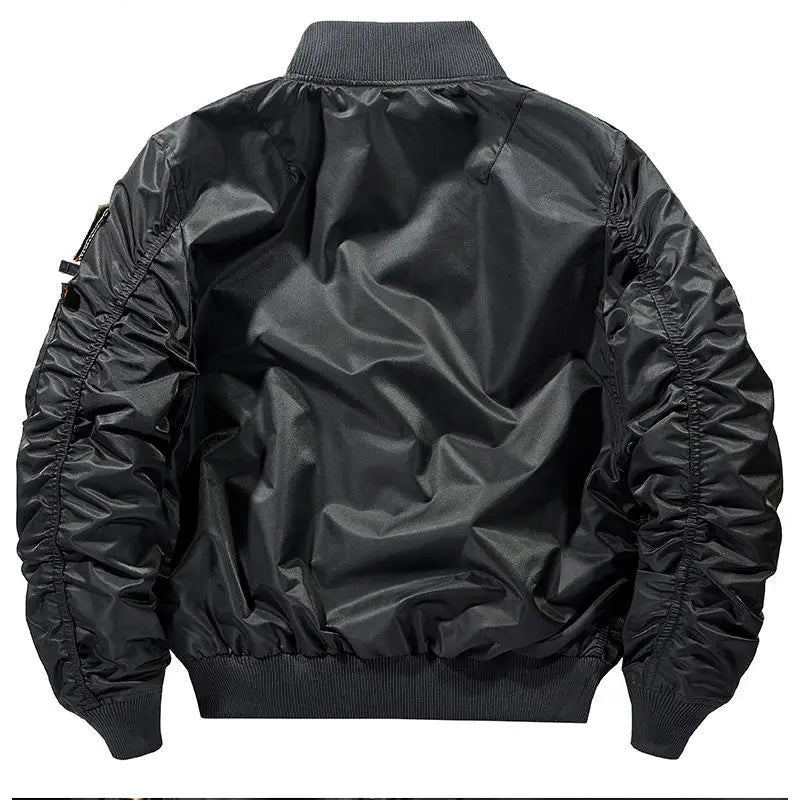 chaqueta Bomber funcional para hombre, traje de béisbol Retro de gran tamaño, abrigo, ropa de marca, Chaqueta corta para hombre