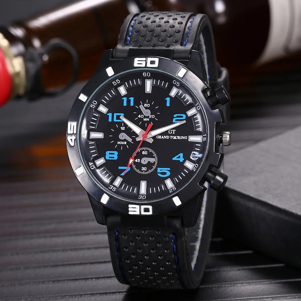Reloj De Moda Masculino Silicone a prueba de agua