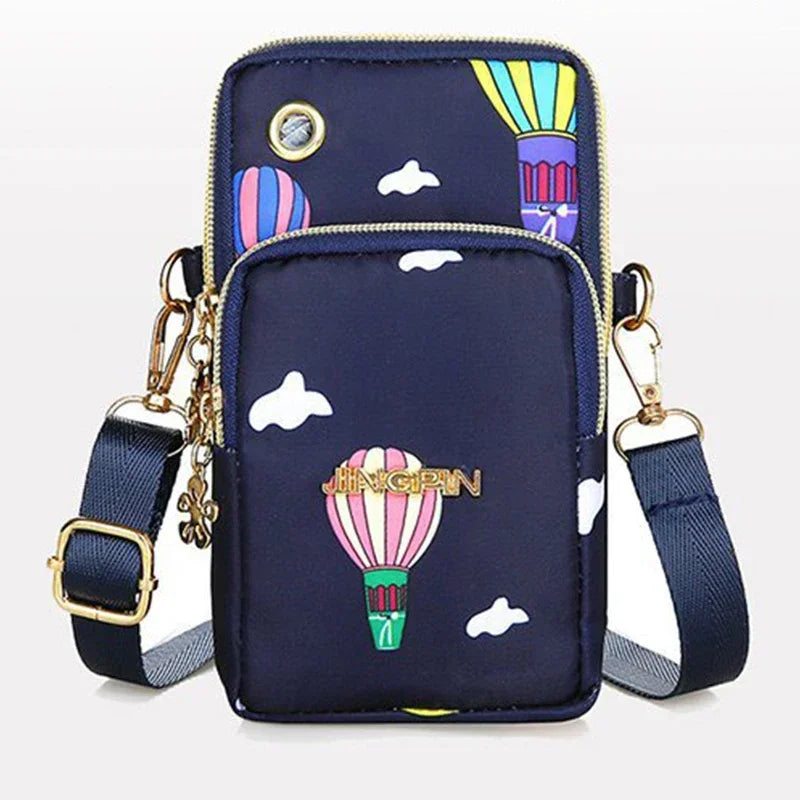 Bolso para teléfono móvil, minibolso de moda, monedero para colgar en el cuello