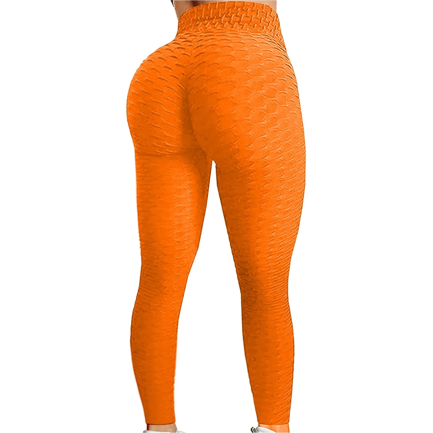 Mallas de Yoga para mujer, pantalones ajustados de cintura alta para correr, deportes de realce, gimnasio, secado rápido, trotar, correr, entrenamiento femenino, pantalones largos
