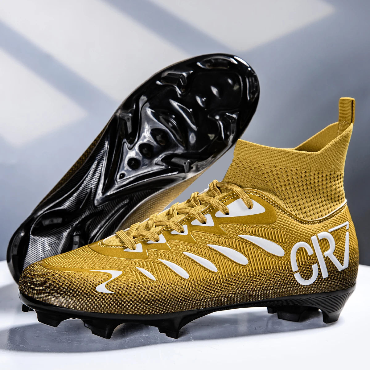 Botas de futbol, zapatillas de futbol Calzado deportivo de tobillo alto, botas de fútbol, zapatos de fútbol profesionales