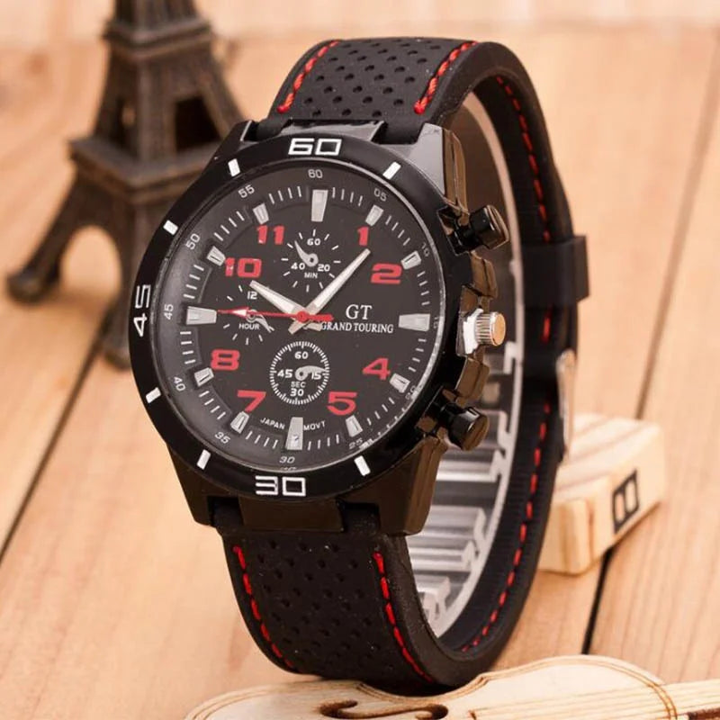 Reloj De Moda Masculino Silicone a prueba de agua