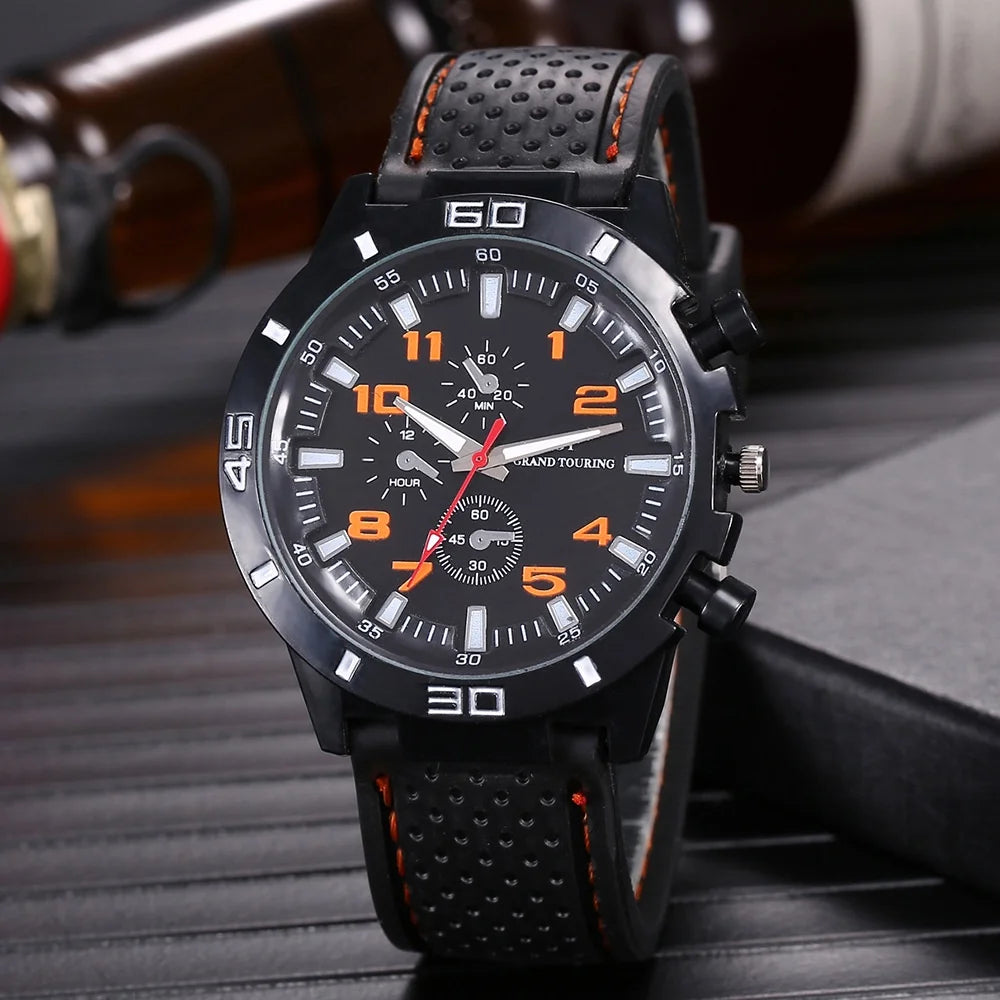 Reloj De Moda Masculino Silicone a prueba de agua