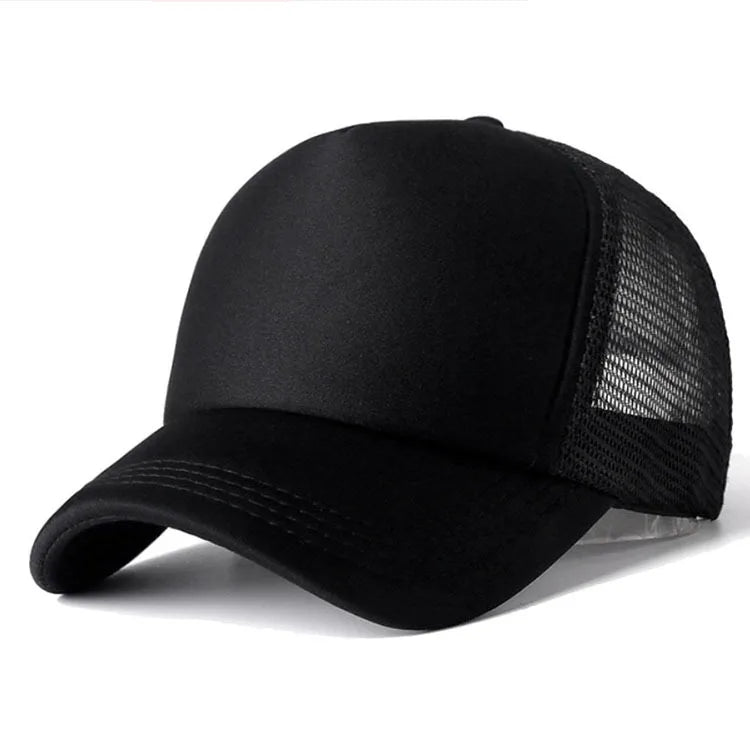 Gorras de moda para hombres y mujeres, gorras de verano transpirables con cierre trasero y estrellas