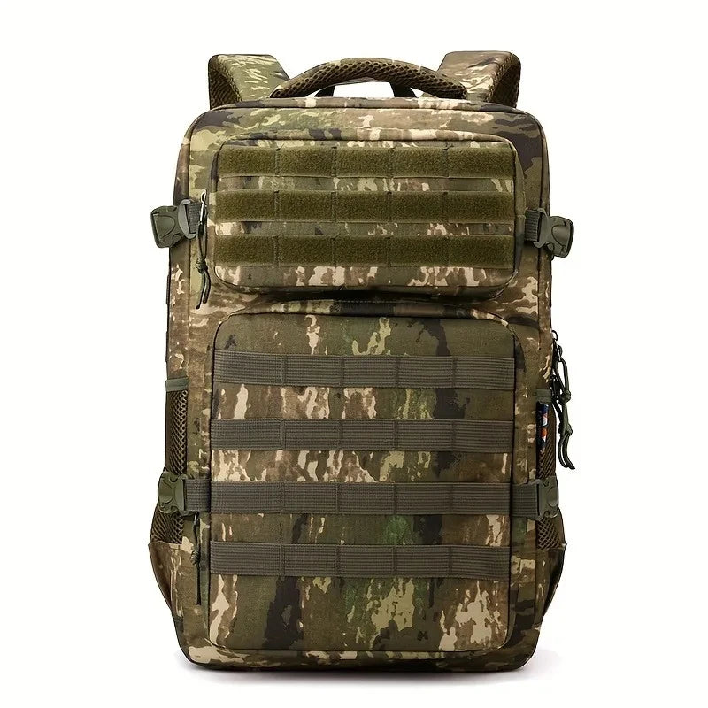 Mochilas tácticas, mochila de camuflaje para hombre, mochila para senderismo y acampada, mochila para deportes al aire libre multicapa de gran capacidad