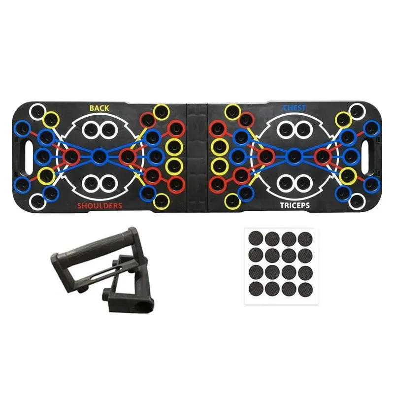 Tabla de soporte para flexiones, multifuncional para ejercitar el pecho y los abdominales, ideal para el hogar, para hombres y mujeres.