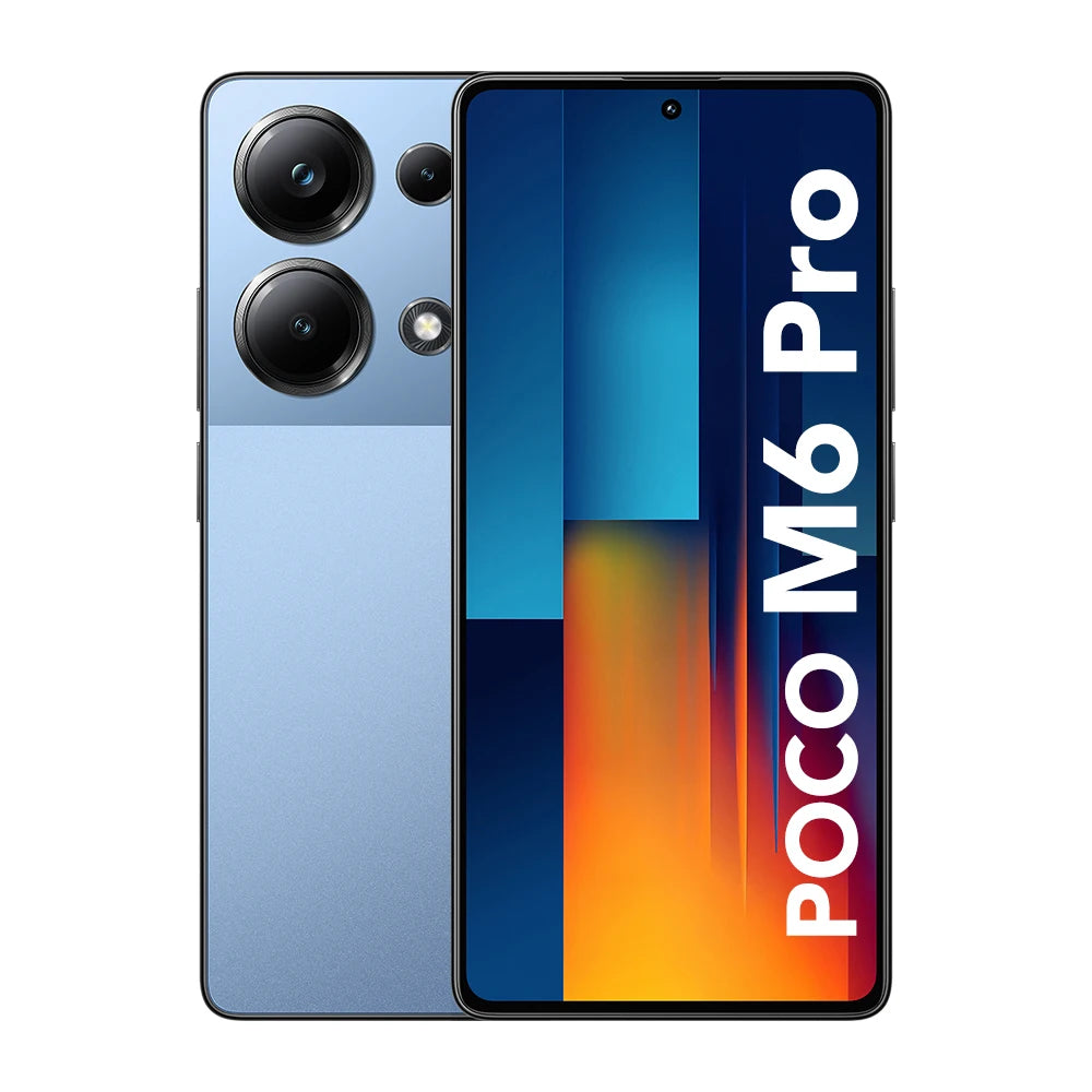 Teléfono móvil Xiaomi POCO M6 Pro 4G con 8 GB/256 GB, 12 GB/512 GB, NFC, cargador UE, versión global