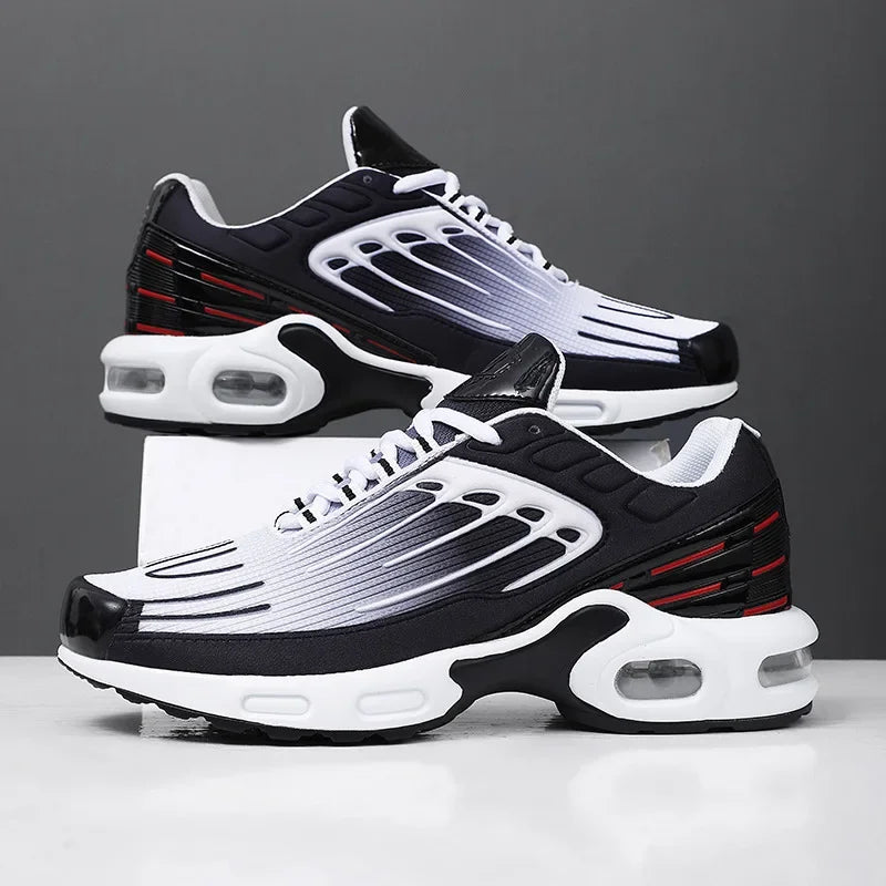 Nueva primavera de gran tamaño pareja zapatos deportivos con cojín de aire zapatos para correr para estudiantes hombres Casual zapatos deportivos de moda transpirables