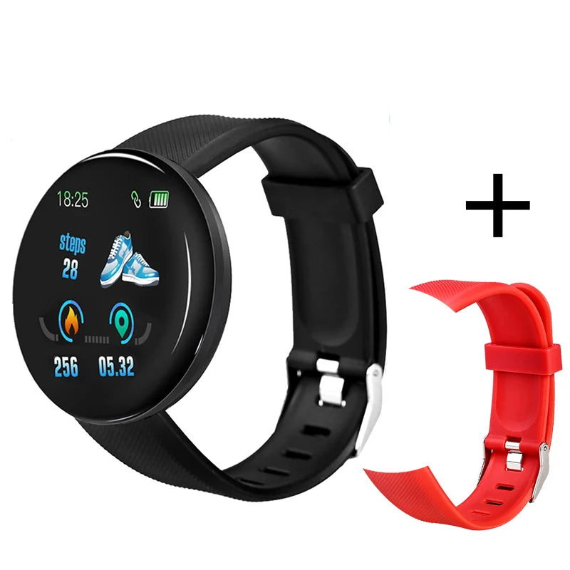 Nuevo reloj inteligente para hombres y mujeres, pulsera inteligente LED