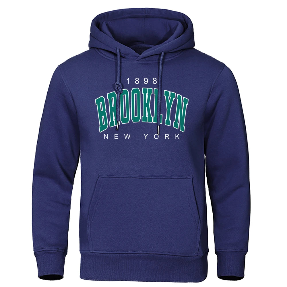 Sudadera con capucha estampada para hombre, ropa creativa con cuello redondo, sudadera de gran tamaño a la moda, Sudadera con capucha de cuello redondo a la moda para hombre