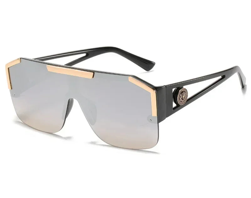 Gafas de sol cuadradas grandes de lujo 2025 para mujer