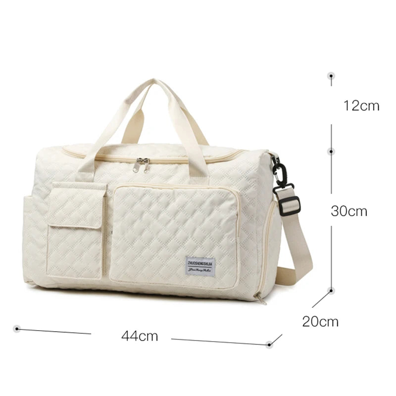 Bolso de viaje de moda, bolso de mano de gran capacidad, bolso de mano para hombre y mujer, bolso de hombro para exteriores, bolso deportivo impermeable para gimnasio.