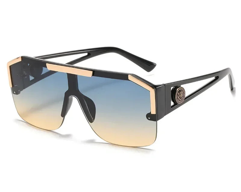 Gafas de sol cuadradas grandes de lujo 2025 para mujer