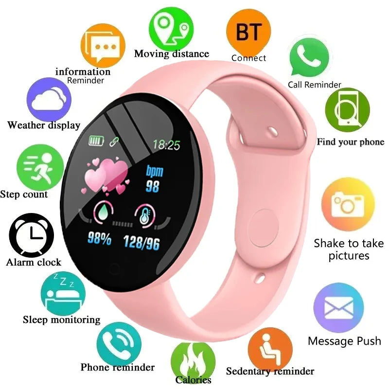 Reloj inteligente multifuncional , nuevo modelo, para hombres y mujeres, con Bluetooth, compatible con música, fitness, deportes, monitor de sueño.