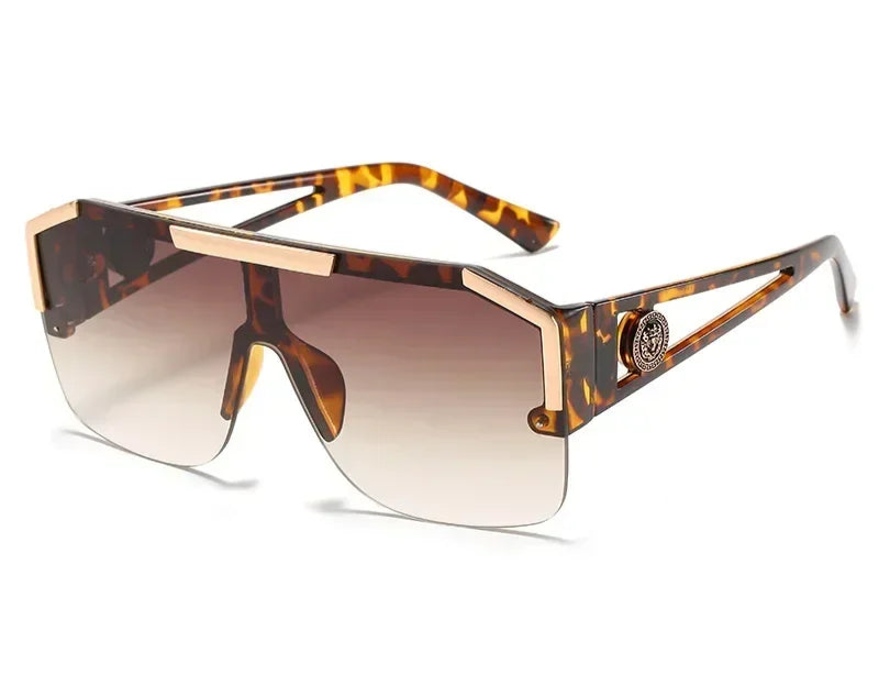 Gafas de sol cuadradas grandes de lujo 2025 para mujer