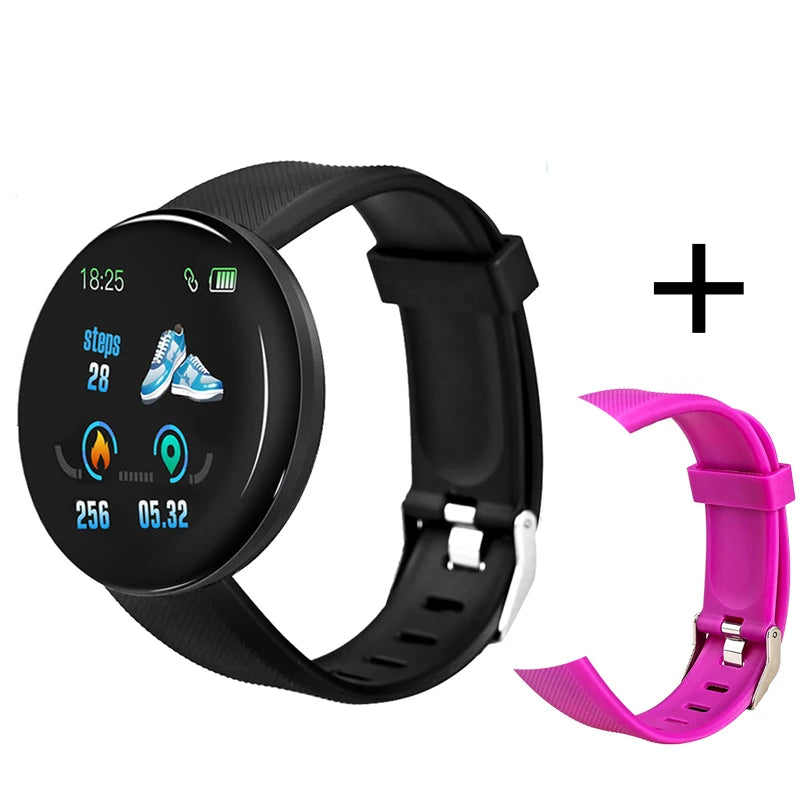 Nuevo reloj inteligente para hombres y mujeres, pulsera inteligente LED