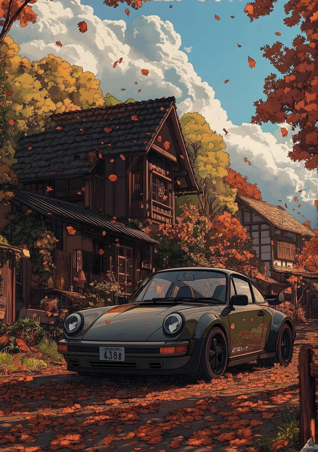 mpresiones de dibujos animados de viaje alpin Retro, pintura en lienzo, imagen artística de pared, decoración para sala de estar y hogar