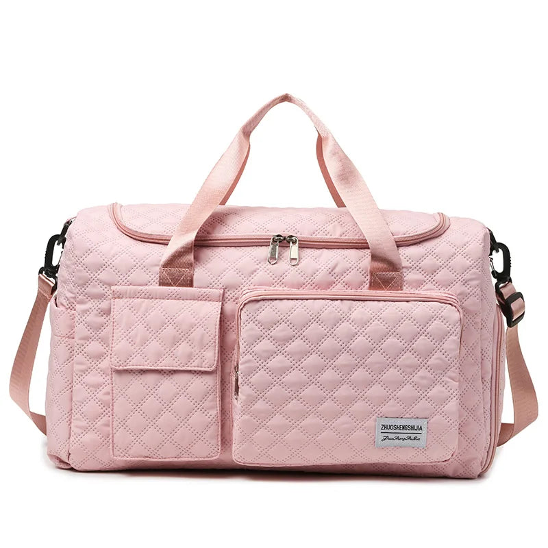Bolso de viaje de moda, bolso de mano de gran capacidad, bolso de mano para hombre y mujer, bolso de hombro para exteriores, bolso deportivo impermeable para gimnasio.