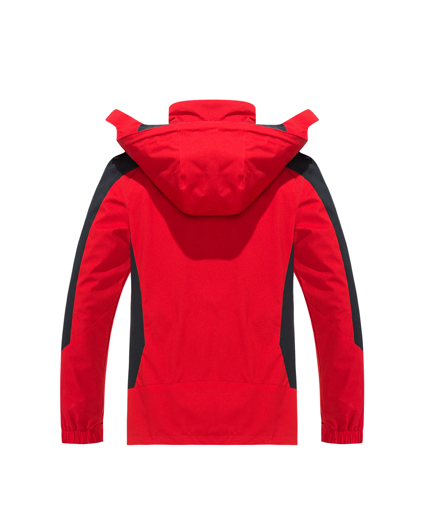 Chaqueta de senderismo impermeable para hombre, cortavientos a prueba de viento de gran tamaño
