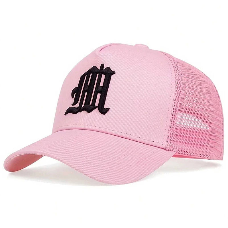 Gorras con bordado de letras Unisex, sombreros informales ajustables para exteriores