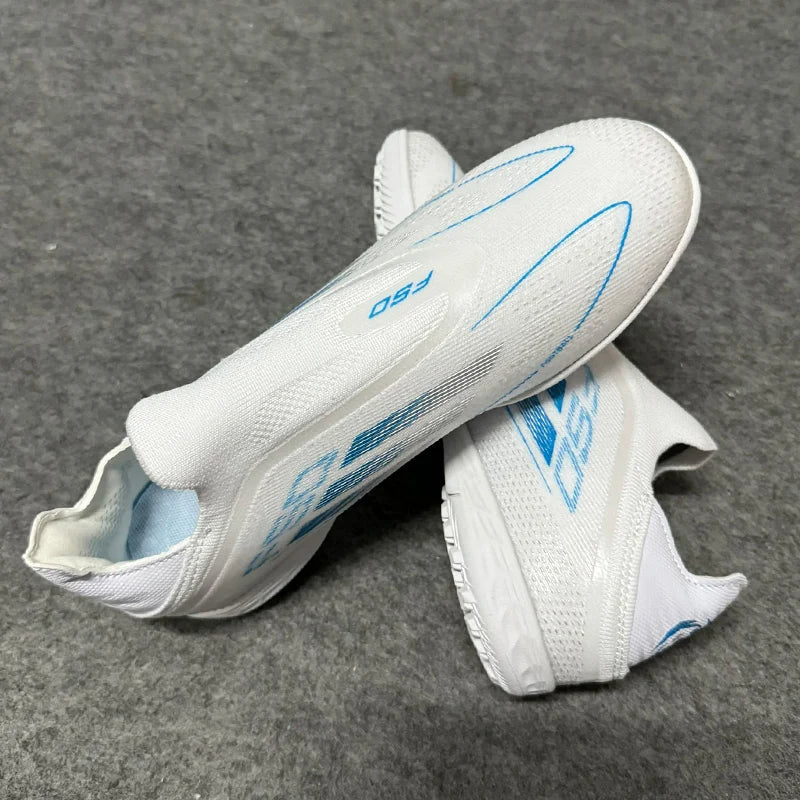 Botas de fútbol para hombre y mujer, originales, con tacos, para entrenamiento en interiores, antideslizantes, ultraligeras, FG/TF