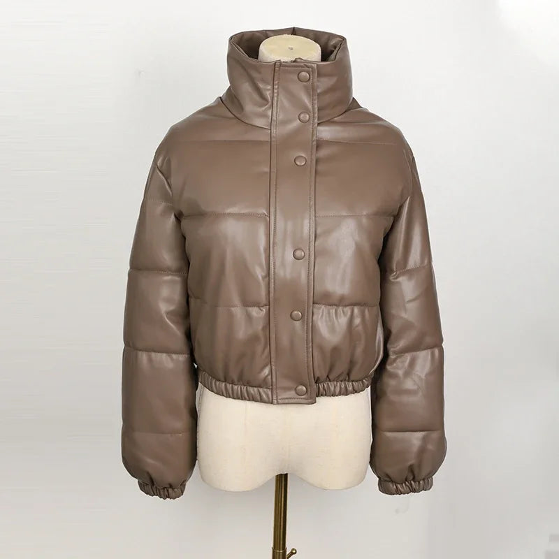 Veste en fausse fourrure noire épaisse et chaude à la mode, vestes élégantes en fausse fourrure à fermeture éclair pour femmes