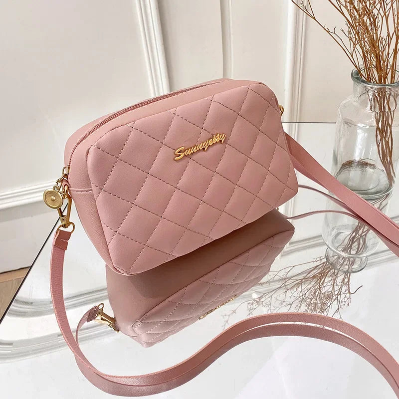 Bolso pequeño con borlas para mujer, bolso con bordado de hombro para mujer, bolso cruzado con cadena a la moda para mujer.