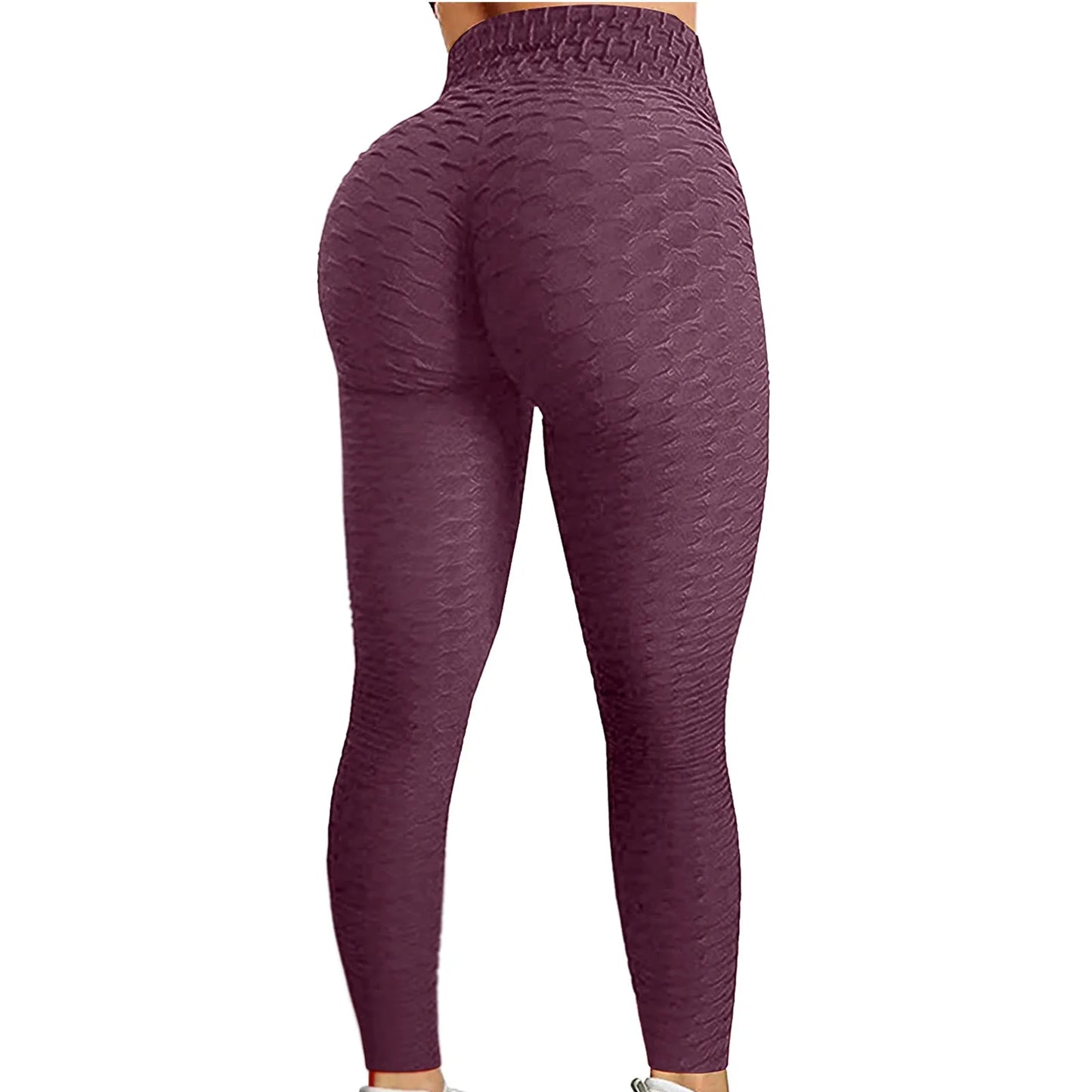Mallas de Yoga para mujer, pantalones ajustados de cintura alta para correr, deportes de realce, gimnasio, secado rápido, trotar, correr, entrenamiento femenino, pantalones largos