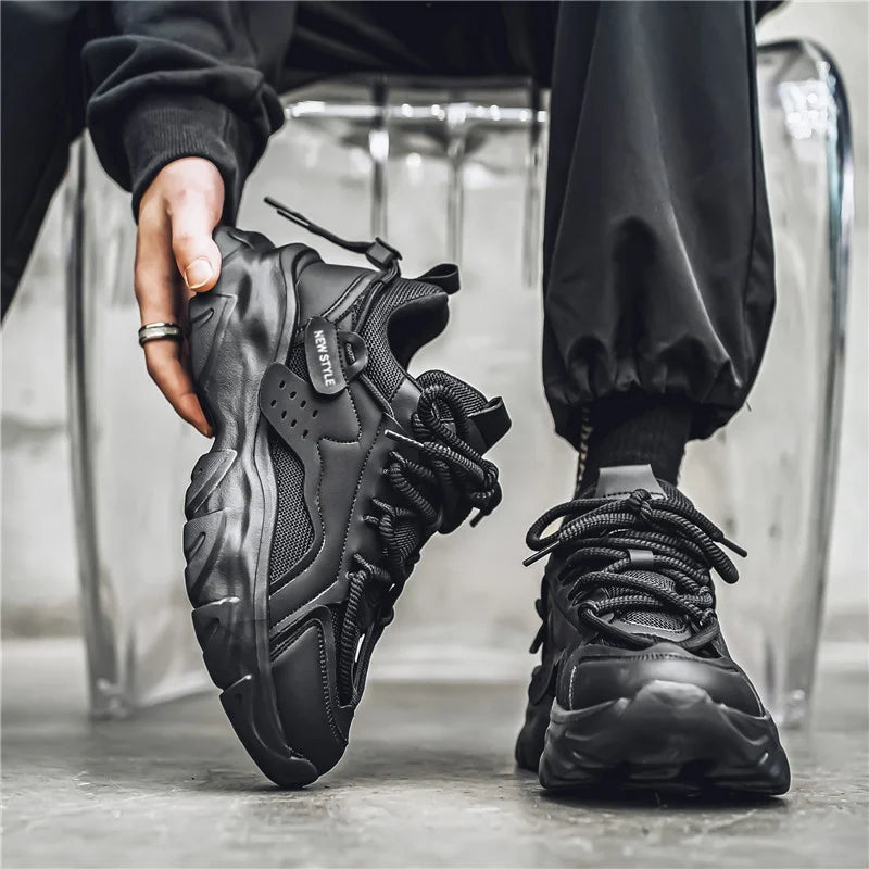 Zapatos de hombre para primavera y verano, de malla, transpirables, informales, deportivos y para correr