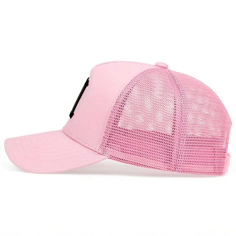 Gorras con bordado de letras Unisex, sombreros informales ajustables para exteriores