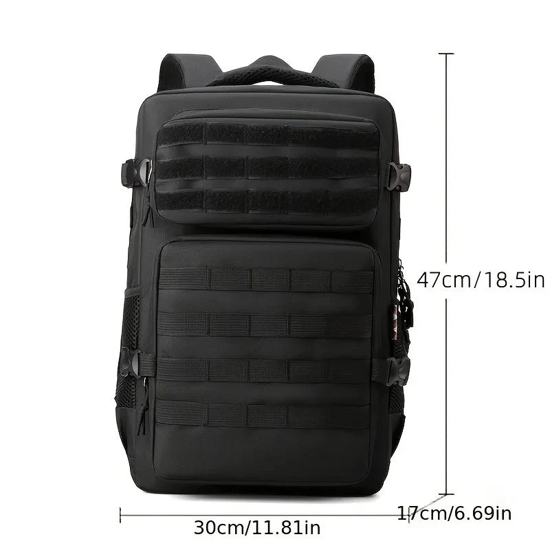 Mochilas tácticas, mochila de camuflaje para hombre, mochila para senderismo y acampada, mochila para deportes al aire libre multicapa de gran capacidad